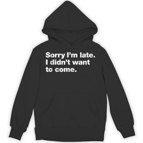 Sorry I'm Late I Didn't Want To Come For Introverts Unisex Hoodie - Raresse