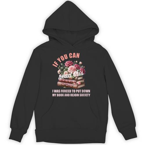 Spicy Book Lover Merch If You Can Read This Fairy Tales Now Unisex Hoodie - Bookorys