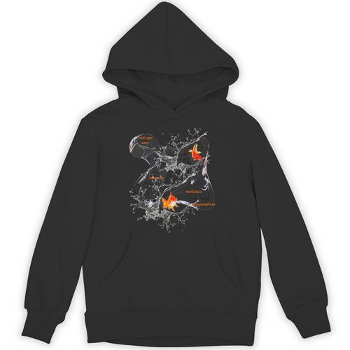 Splash Water Frutiger Aero Y2K Style Clownfish Unisex Hoodie - Figerry