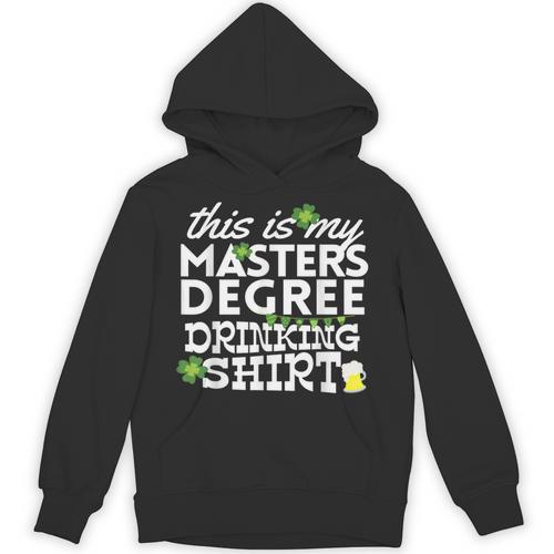 St Patricks Day Masters Degree MSW Graduation Social Work Unisex Hoodie - Best Gift Smart