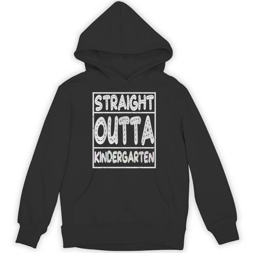 Straight Outta Kindergarten Shirt Great Graduation Idea Unisex Hoodie - Best Gift Smart