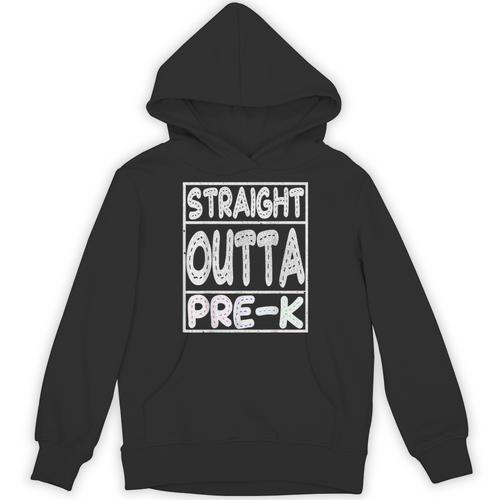 Straight Outta Pre-K Shirt Great Graduation Preschools Unisex Hoodie - Best Gift Smart
