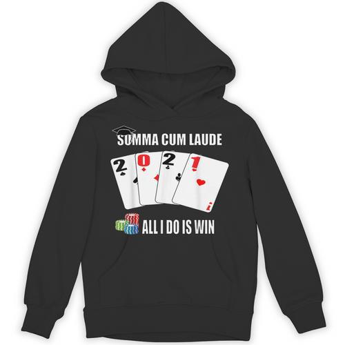 Summa Cum Laude Class Of 2021 Graduate Win Senior Graduation Unisex Hoodie - Best Gift Smart