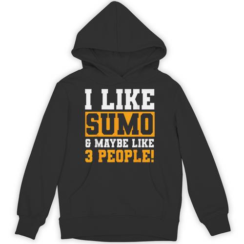 Sumo Wrestling Introvert Wrestler Sumotori Japanese Sport Unisex Hoodie - Raresse