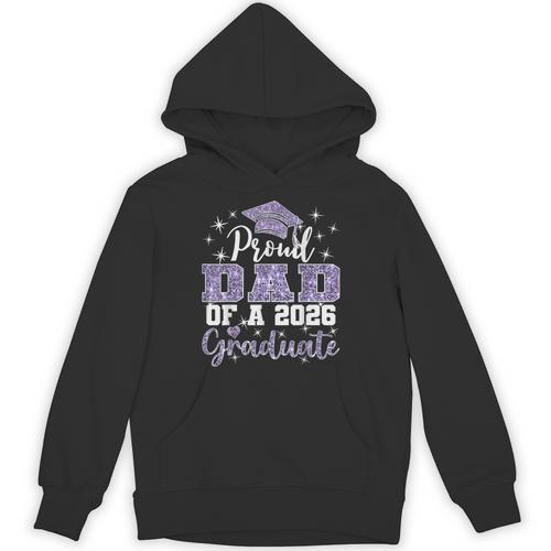 Super Proud Dad Of 2026 Graduate Senior Graduation Family Unisex Hoodie - Best Gift Smart