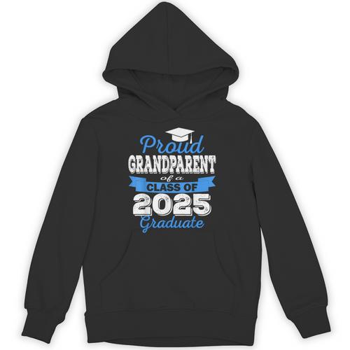 Super Proud Grandparent Of 2025 Graduate Graduation Family Unisex Hoodie - Best Gift Smart