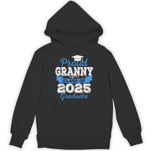 Super Proud Granny Of 2025 Graduate Senior Graduation Family Unisex Hoodie - Best Gift Smart