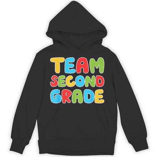 Team Second Grade Shirt 2nd Grade Back To School Graduation Unisex Hoodie - Best Gift Smart
