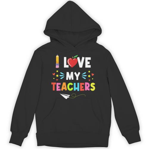 Teens Graduation I Heart My Teacher I Love My Teachers Unisex Hoodie - Best Gift Smart