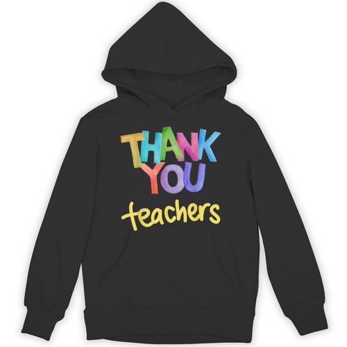Thank You Teacher Appreciation Graduation Men Women Girls Kids Unisex Hoodie - Best Gift Smart
