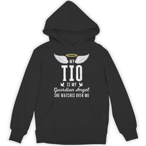My Tio Is My Guardian Angel In Loving Memorial Memory Tee Unisex Hoodie - Easessy