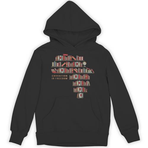 History Book Education Is Freedom Unisex Hoodie - Bookorys