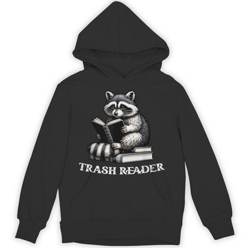 Trash Reader Book Reader Book Lover Book Reader Unisex Hoodie - Bookorys UK