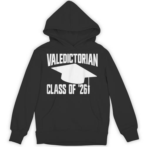 Valedictorian Class Of '26 Graduation 2026 Valedictorian Unisex Hoodie - Best Gift Smart