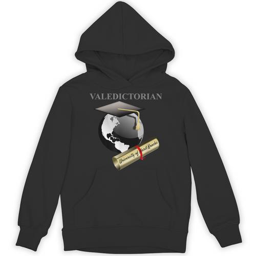 Valedictorian University Of Hard Knocks Graduation Tshirt Unisex Hoodie - Best Gift Smart