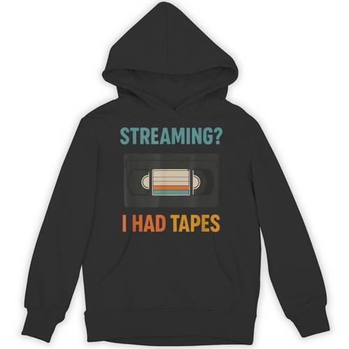 VHS Cassette Tape Retro 80s 90s Nostalgia Unisex Hoodie - Figerry