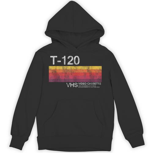 Video Cassette Tape VHS 80s 90s Nostalgia Costume Unisex Hoodie - Figerry