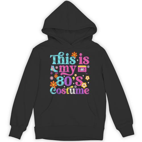 Vintage 80s Costume Nostalgia 1980s Fashion Cute Girls Women Unisex Hoodie - Figerry