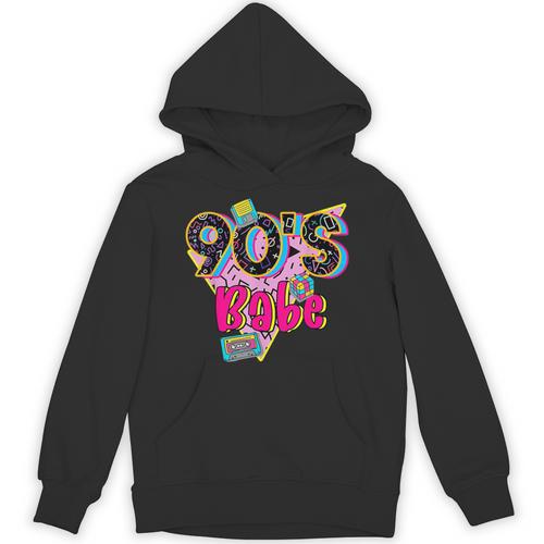 Vintage 90's Babe Party Back To 90s Cassette Nostalgia Unisex Hoodie - Figerry