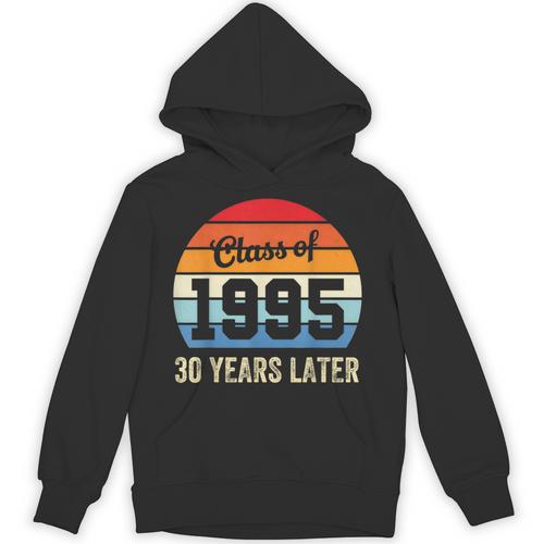 Vintage Class Of 1995 30 Years Later Reunion 30th Graduation Unisex Hoodie - Best Gift Smart