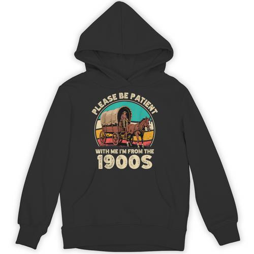 Vintage Please Be Patient I'm From The 1900s Men Women Unisex Hoodie - Figerry