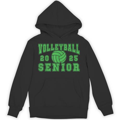 Volleyball Senior Night Volleyball Senior 2025 Graduation 16 Unisex Hoodie - Best Gift Smart