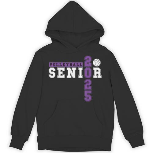 Volleyball Senior Night Volleyball Senior 2025 Graduation 26 Unisex Hoodie - Best Gift Smart