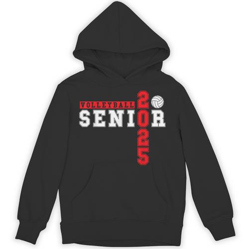 Volleyball Senior Night Volleyball Senior 2025 Graduation 5 Unisex Hoodie - Best Gift Smart