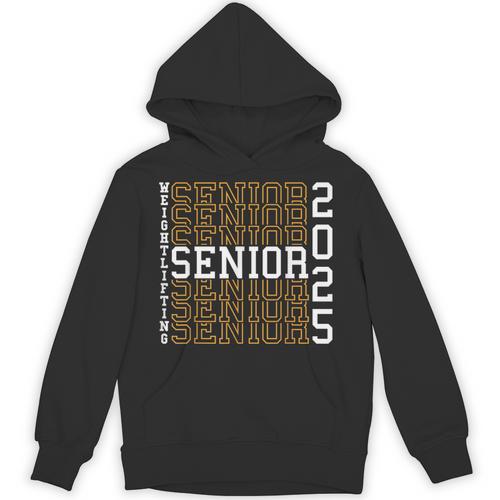 Weightlifting Senior Night Senior 2025 Graduation 42 Unisex Hoodie - Best Gift Smart