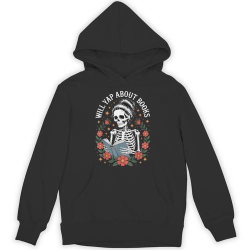 Will Yap About Books Unisex Hoodie - Bookorys