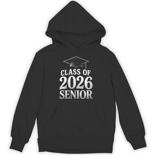 Women's Class Of 2026 Senior Graduation School College Unisex Hoodie - Best Gift Smart