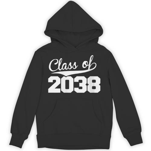 Women's Class Of 2038 Kid Adult Future Year Kindergarten Graduation Unisex Hoodie - Best Gift Smart