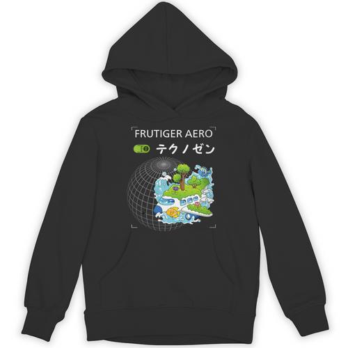 Women's Frutiger Aero Y2K Fashion Trends Statement Piece Tech Orbite Unisex Hoodie - Figerry