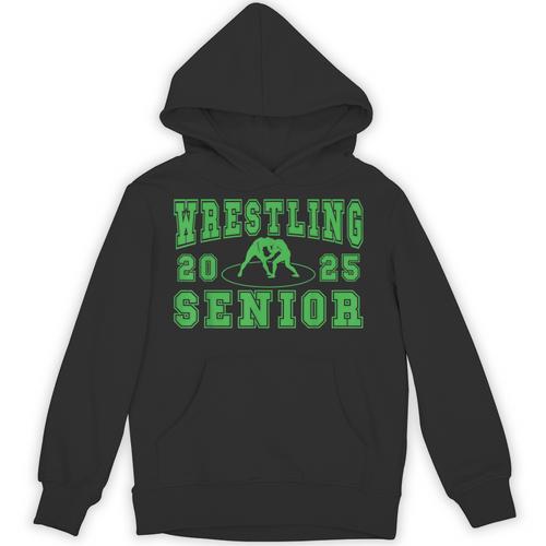 Wrestling Senior Night Wrestling Senior 2025 Graduation 32 Unisex Hoodie - Best Gift Smart