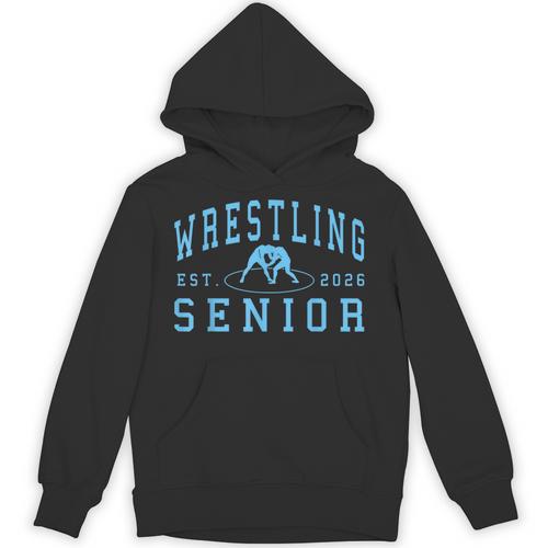 Wrestling Senior Night Wrestling Senior 2026 Graduation 70 Unisex Hoodie - Best Gift Smart