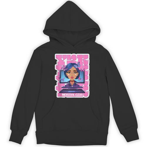 Y2K Nostalgia Retro Aesthetic Trendy Vintage Unisex Hoodie - Figerry