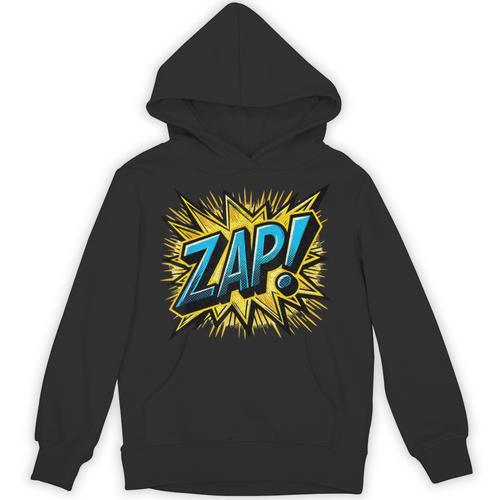 ZAP Comic Book Retro Artwork – Cartoon Collector Unisex Hoodie - Bookorys
