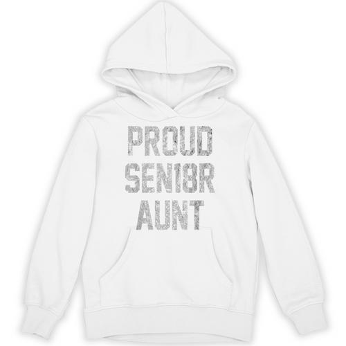 2018 Senior Aunt SEN18R Class Graduation Party T Shirt Unisex Hoodie - Best Gift Smart