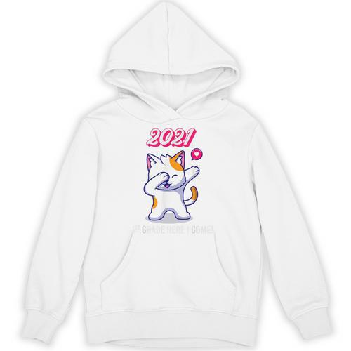 2021 Kindergarden Graduation Celebration Dapping Cat For Men Women Kids Unisex Hoodie - Best Gift Smart