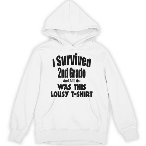 2nd Grade Graduation Boy Girl Graduate Education Unisex Hoodie - Best Gift Smart
