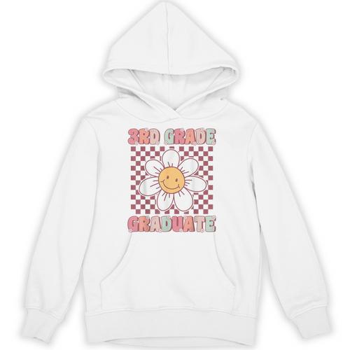 3rd Grade Graduation Cute Groovy Last Day Of Third Grade Unisex Hoodie - Best Gift Smart