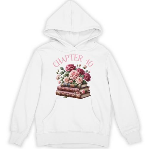 40th Birthday Chapter 40 Birthday Shirt Women Book Lover Unisex Hoodie - Bookorys CA