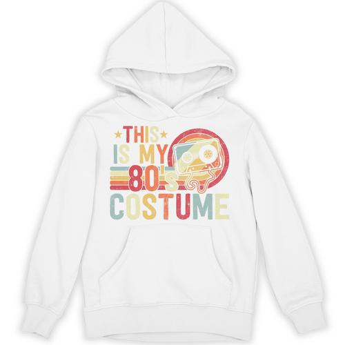 This Is My 80s Costume Vintage Style Nostalgia 1980s Retro Premium Tri-Blend Unisex Hoodie - Figerry