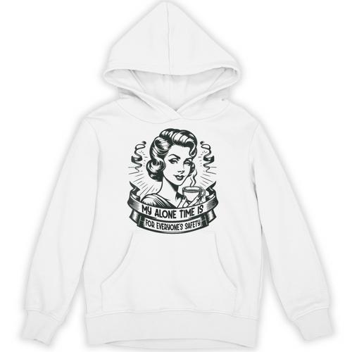 My Alone Time Is For Everyone's Safety Introvert Safety Unisex Hoodie - Raresse