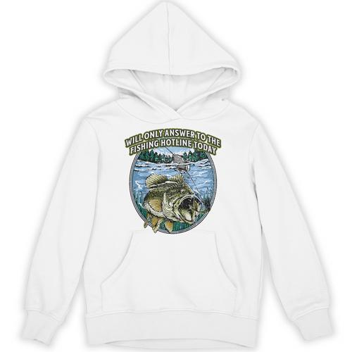 Answer To Fishing Hotline Introvert Humor Antisocial Raglan Baseball Tee Unisex Hoodie - Raresse