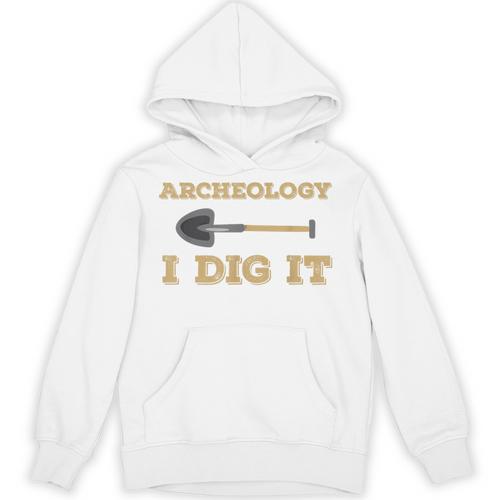 Archaeological Pun Shirts Archeology I Dig It Graduation Archaeology Unisex Hoodie - Best Gift Smart