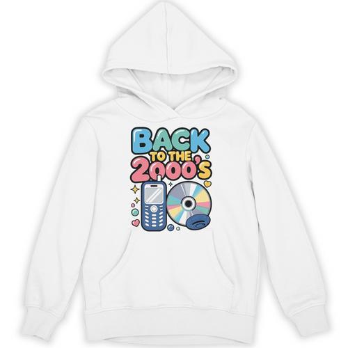 Back To The 2000s Retro Nostalgia Premium Tri-Blend Unisex Hoodie - Figerry