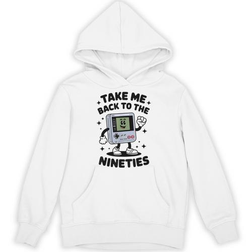 Take Me Back To The Nineties 90's Retro Gamer Nostalgia Unisex Hoodie - Figerry