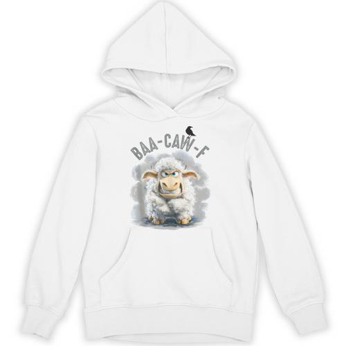 Back Off – Sheep Baa Crow Caw Pun For Introverts Unisex Hoodie - Raresse