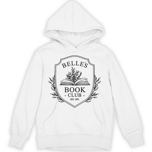 Belle's Book Club Est 1991 Belle's Book Shop Unisex Hoodie - Bookorys CA